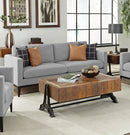 Apperson Upholstered Track Arm Sofa Light Grey