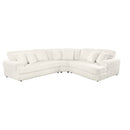 Emberson  Upholstered Modular Sectional Sofa Ivory