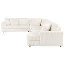 Emberson  Upholstered Modular Sectional Sofa Ivory