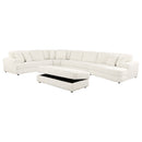 Emberson  Upholstered Modular Sectional Sofa Ivory