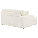 Emberson Upholstered Sectional Ivory