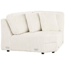 Emberson Upholstered Sectional Ivory