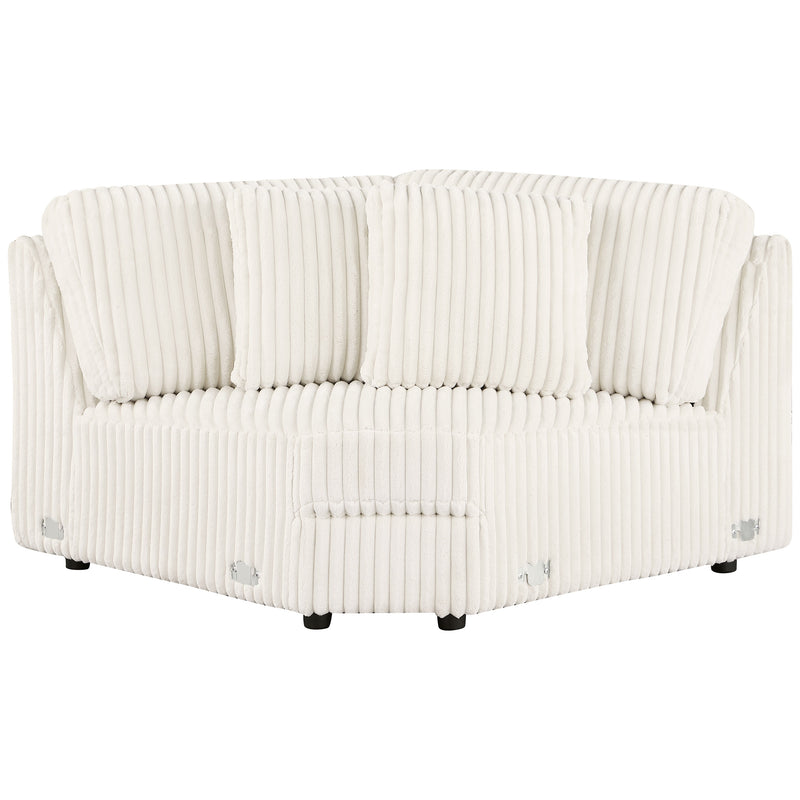 Emberson Upholstered Sectional Ivory