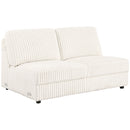 Emberson Upholstered Sectional Ivory