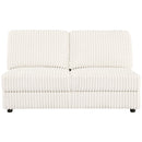 Emberson Upholstered Sectional Ivory