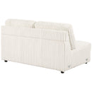 Emberson Upholstered Sectional Ivory