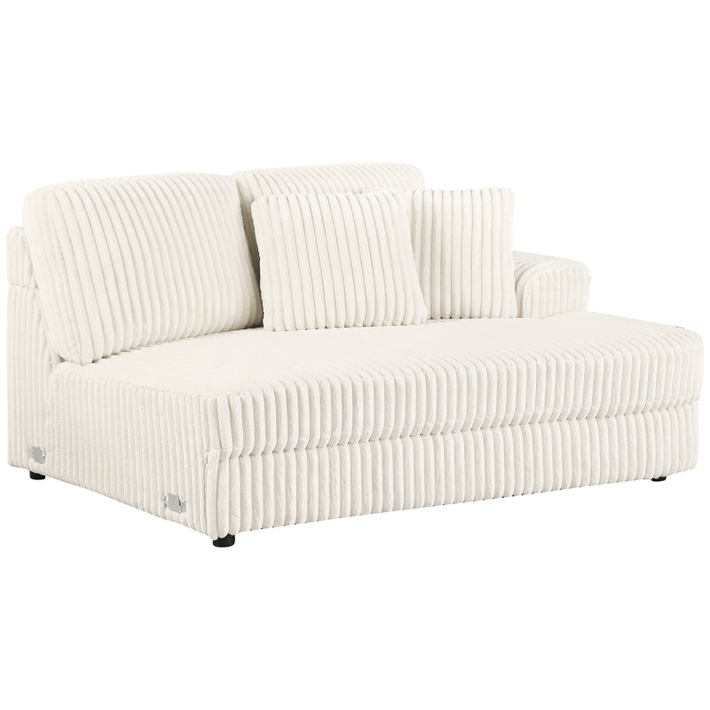 Emberson Upholstered Sectional Ivory