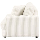 Emberson Upholstered Sectional Ivory