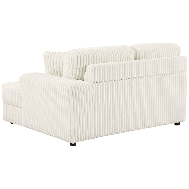 Emberson Upholstered Sectional Ivory