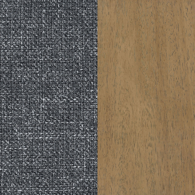 Persia Upholstered Track Arm Sectional Sofa Grey