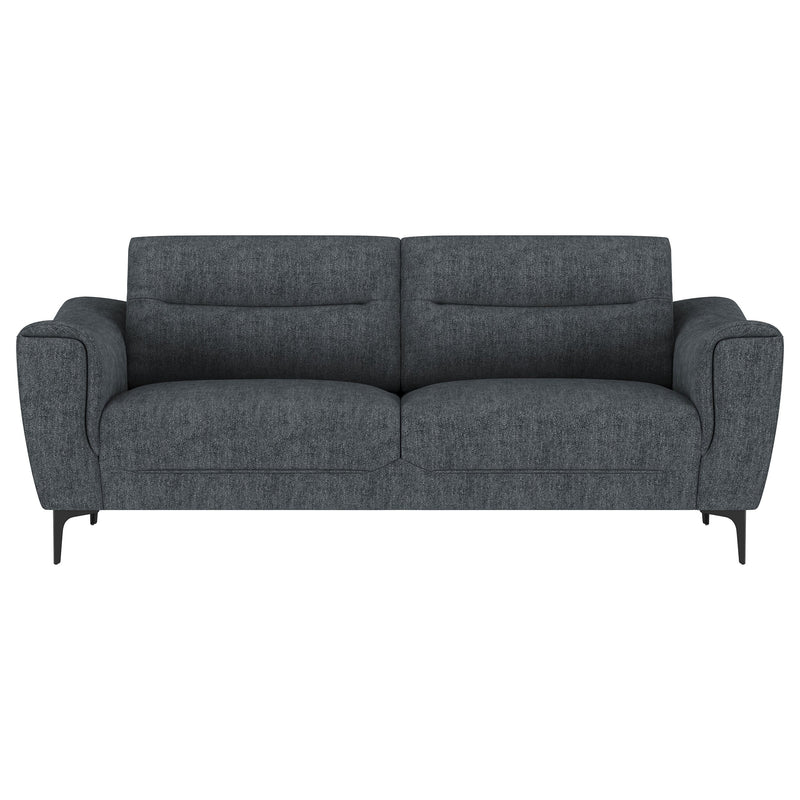 Nolan  Upholstered Sofa Set Charcoal