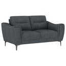 Nolan  Upholstered Sofa Set Charcoal