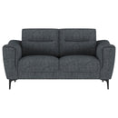 Nolan  Upholstered Sofa Set Charcoal