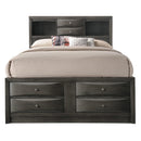 Crown Mark Emily Queen Bookcase Bed with Storage B4275-Q-HBFB/B4275-Q-RAIL/B4275-Q-DRW-L/B4275-Q-DRW-R IMAGE 1