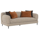 Jade  Chenille Upholstered Sofa Set Green