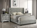 Daphne Bedroom Set L.Grey Tweed