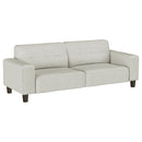 Deerhurst Upholstered Track Arm Sofa Set Greige