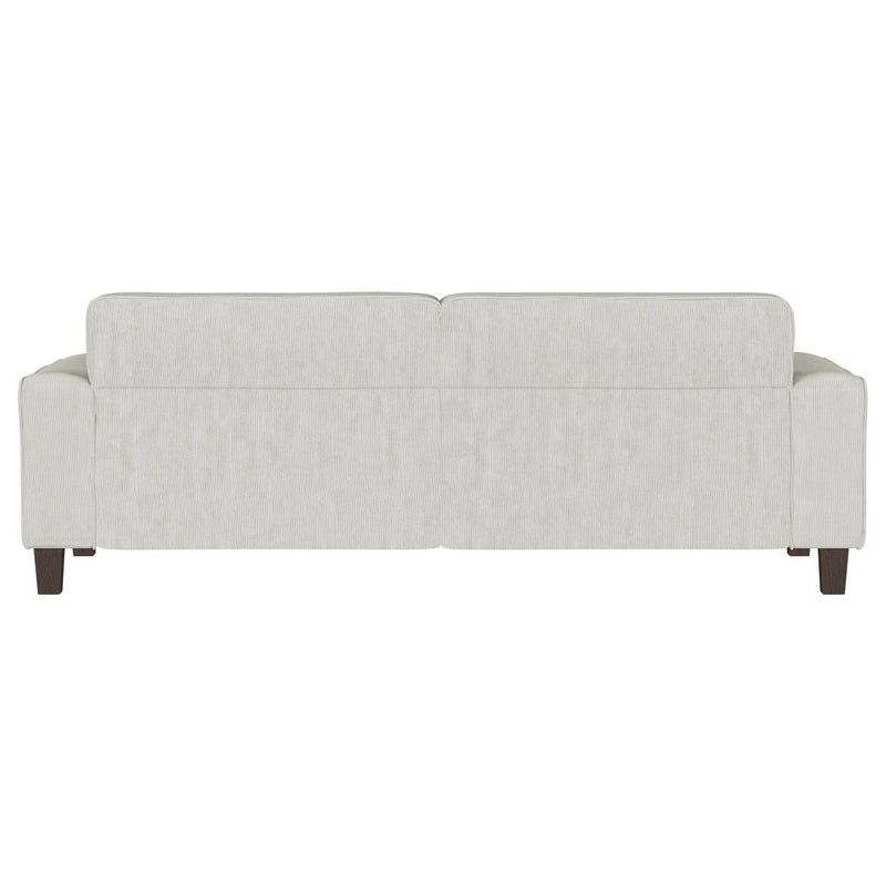 Deerhurst Upholstered Track Arm Tufted Sofa Charcoal