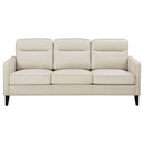 Jonah  Upholstered Track Arm Sofa Set Green