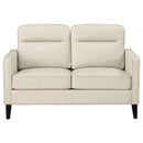 Jonah  Upholstered Track Arm Sofa Set Green