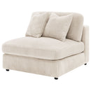Blaine Upholstered Armless Chair Sand
