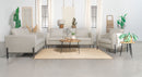 Tilly  Upholstered Track Arm Sofa Set Oatmeal