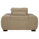 Octavia Upholstered Track Arm Accent Chair