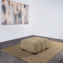 Octavia Upholstered Rectangular Ottoman Camel