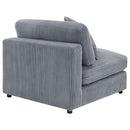 Blaine Upholstered Armless Chair Sand