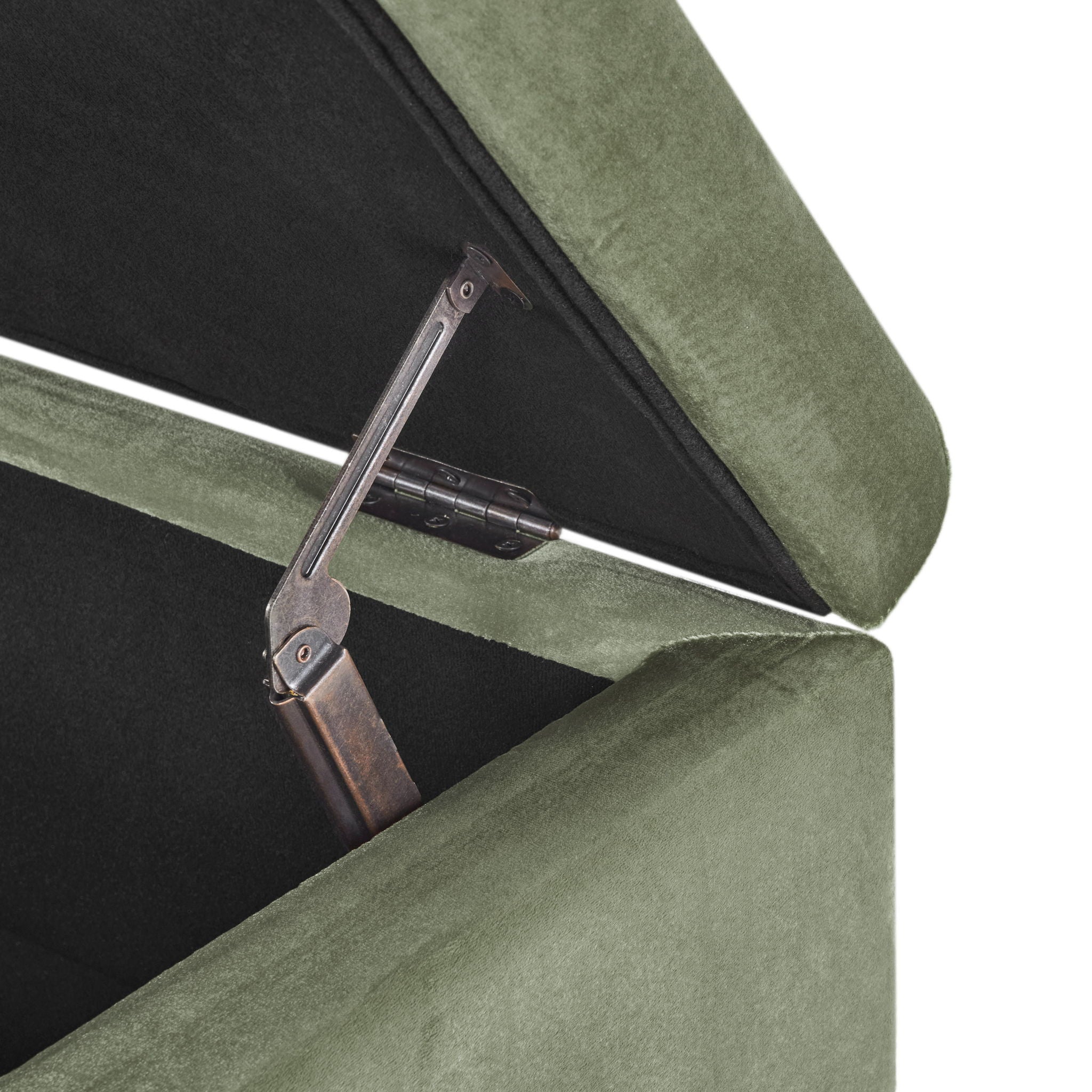 Wendover - Elegant Tufted Storage Bench With Lift-Up Top And Birch Wood Legs