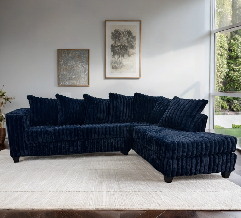 Jane Sectional with LED Lights – FREE TV or Area Rug!