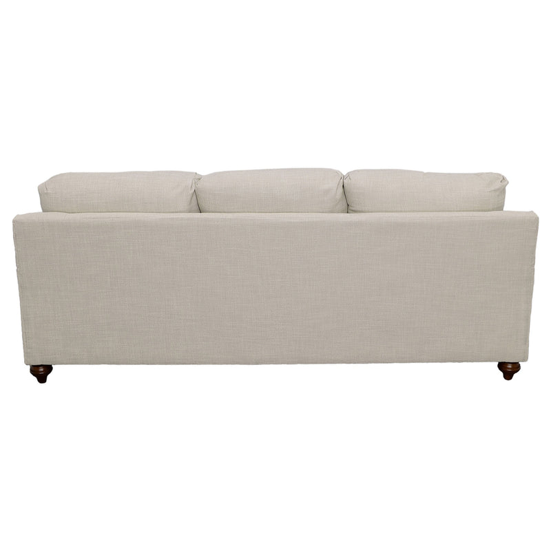 Glenn  Upholstered Sofa Set Light Grey and Blue