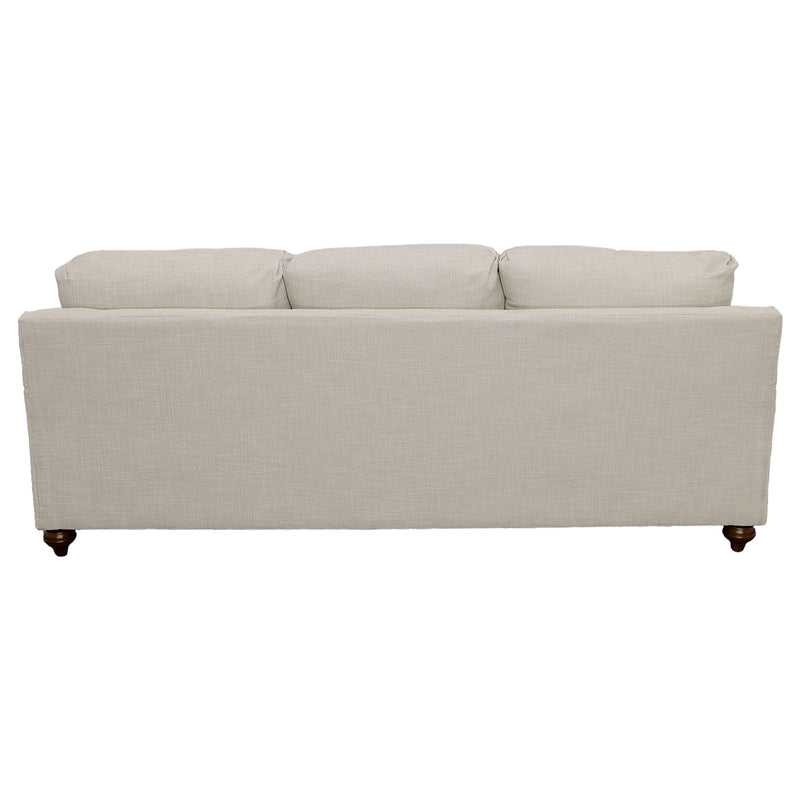 Glenn  Upholstered Sofa Set Light Grey and Blue