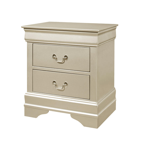 Crown Mark Louis Philip 2-Drawer Nightstand B3400-2 IMAGE 1