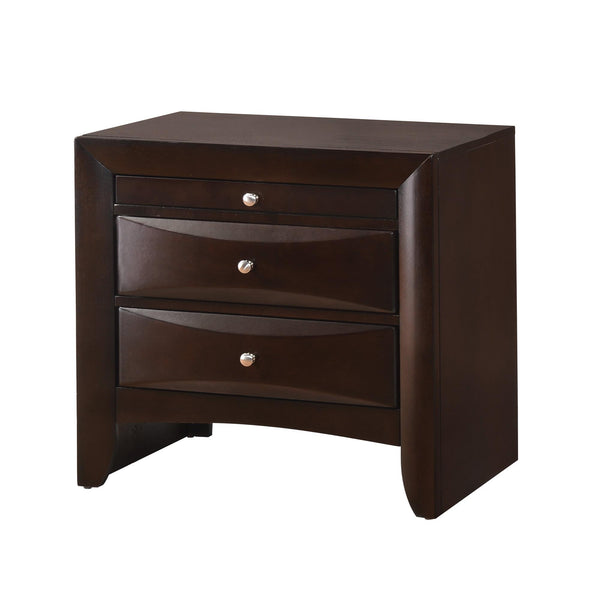 Crown Mark Emily 3-Drawer Nightstand B4260-2 IMAGE 1