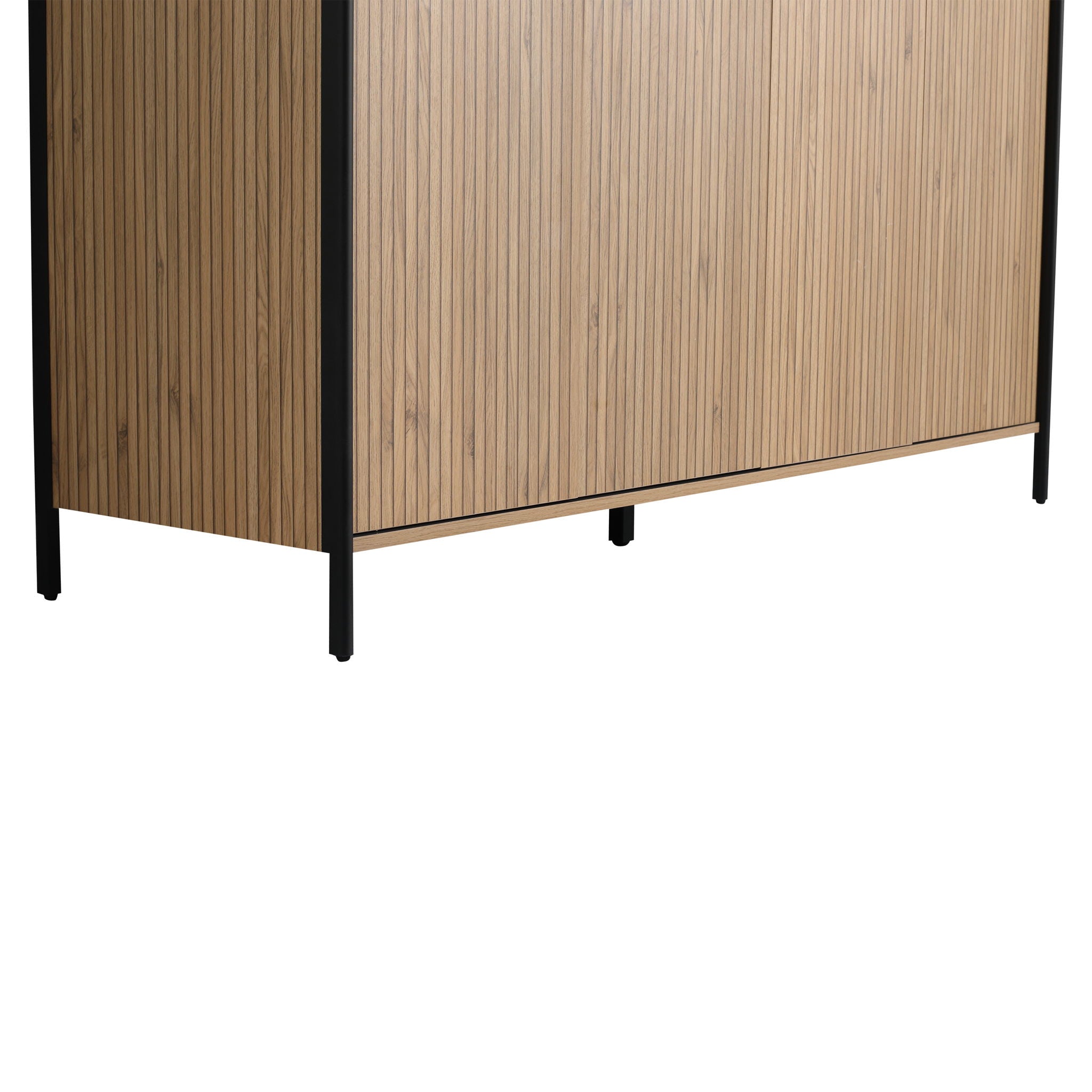 Contemporary Freestanding Bathroom Vanity With Adjustable Shelves