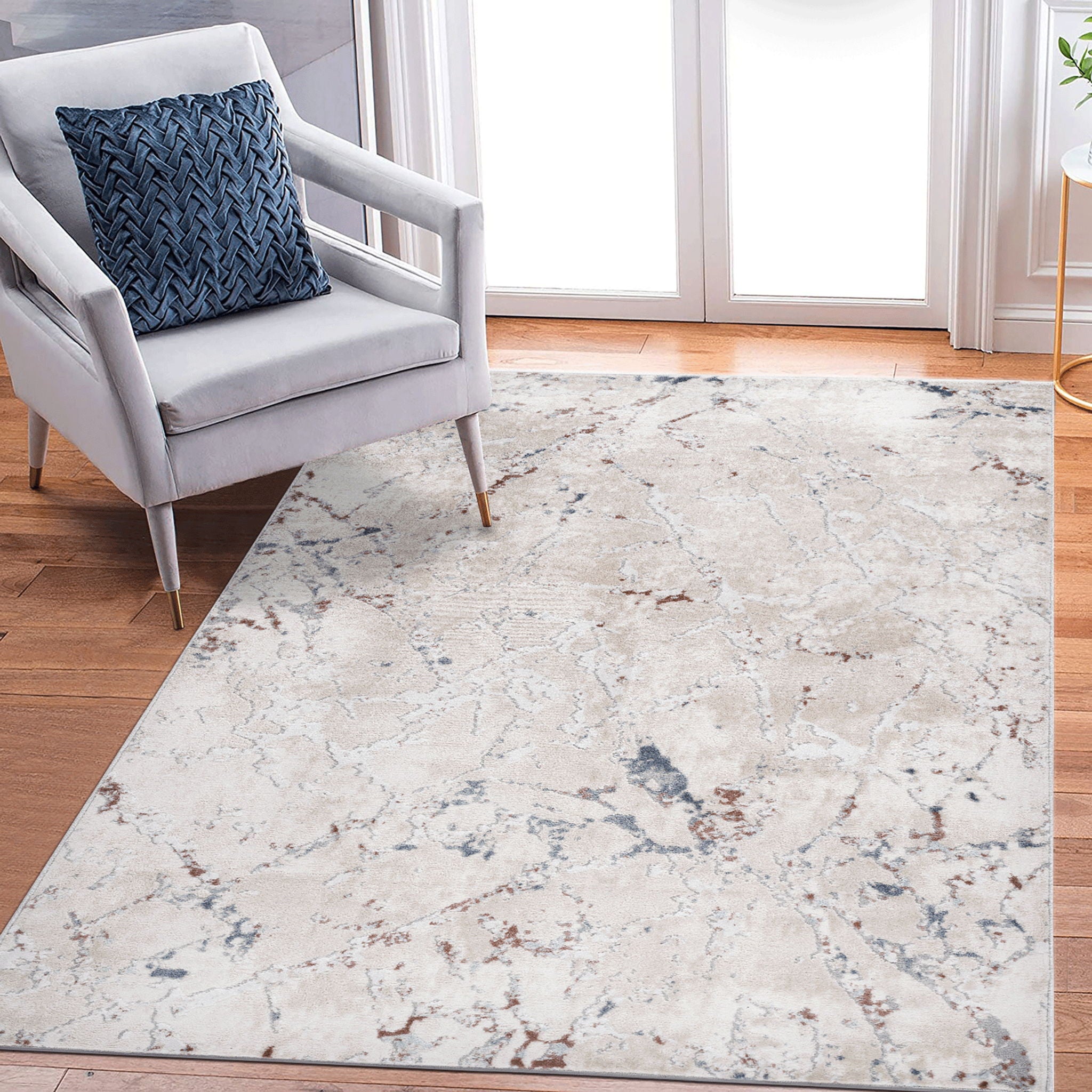 Marfi - 8' X 10' Contemporary Area Rug - Multi