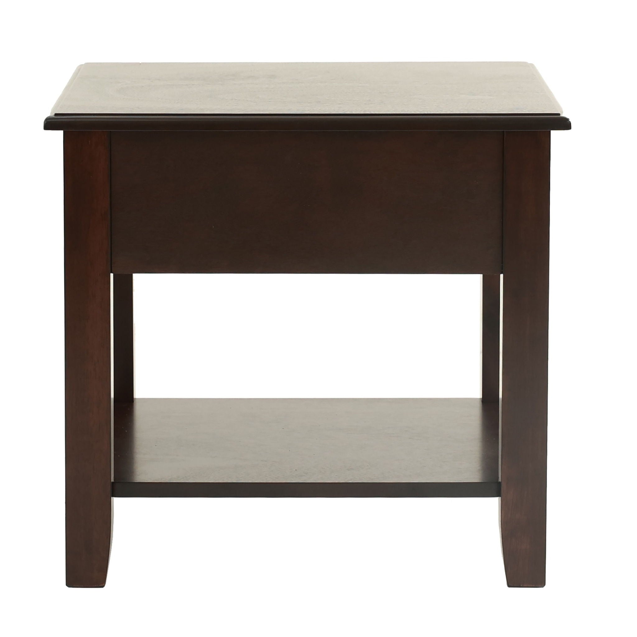 Simple Style Table With Shelf