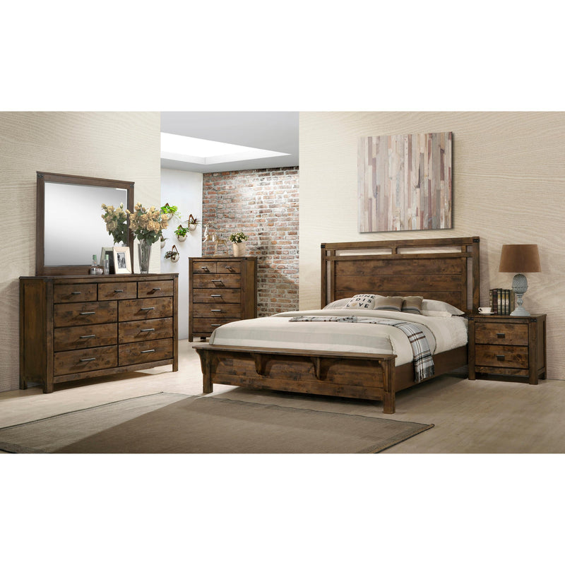 Crown Mark Curtis Queen Panel Bed B4810-Q-HB/B4810-Q-FB/B4810-KQ-RAIL IMAGE 2