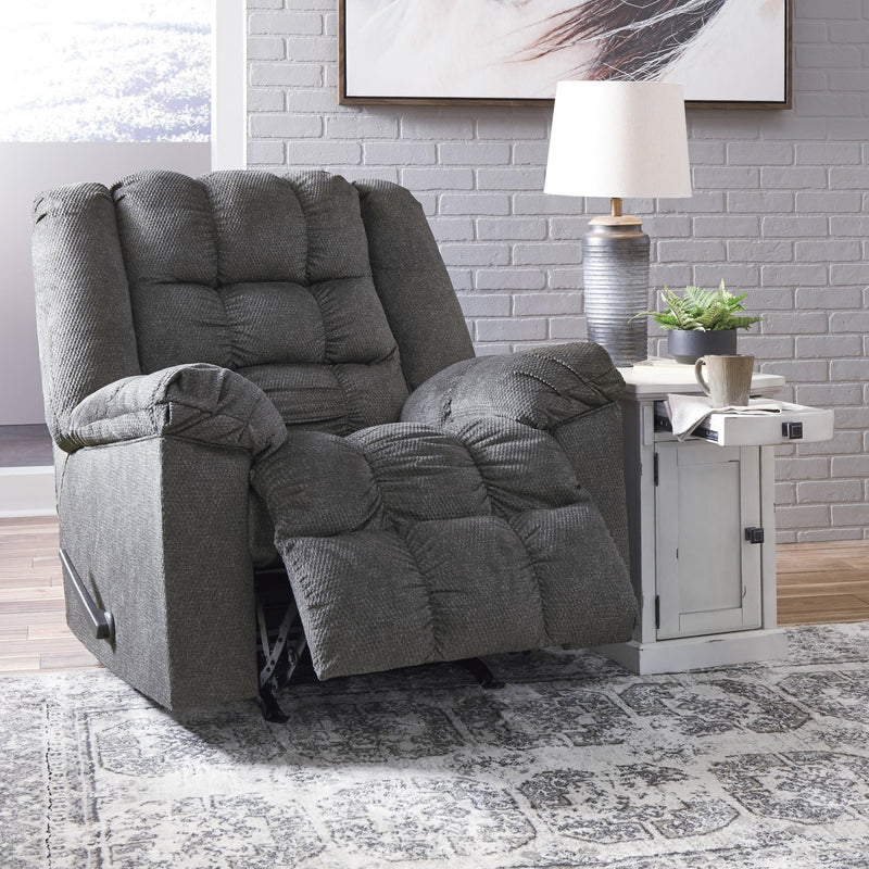 Signature Design by Ashley Drakestone Rocker Fabric Recliner 3540225 IMAGE 7