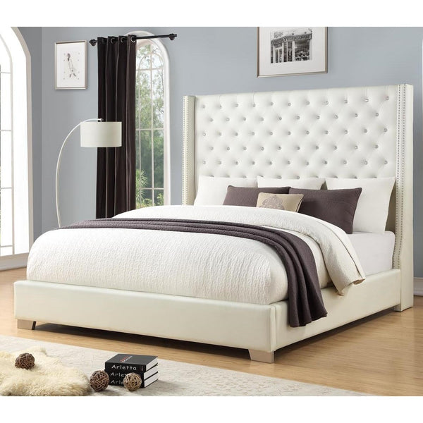 Happy Homes Queen Upholstered Bed HH323 Queen Upholstered Bed IMAGE 1