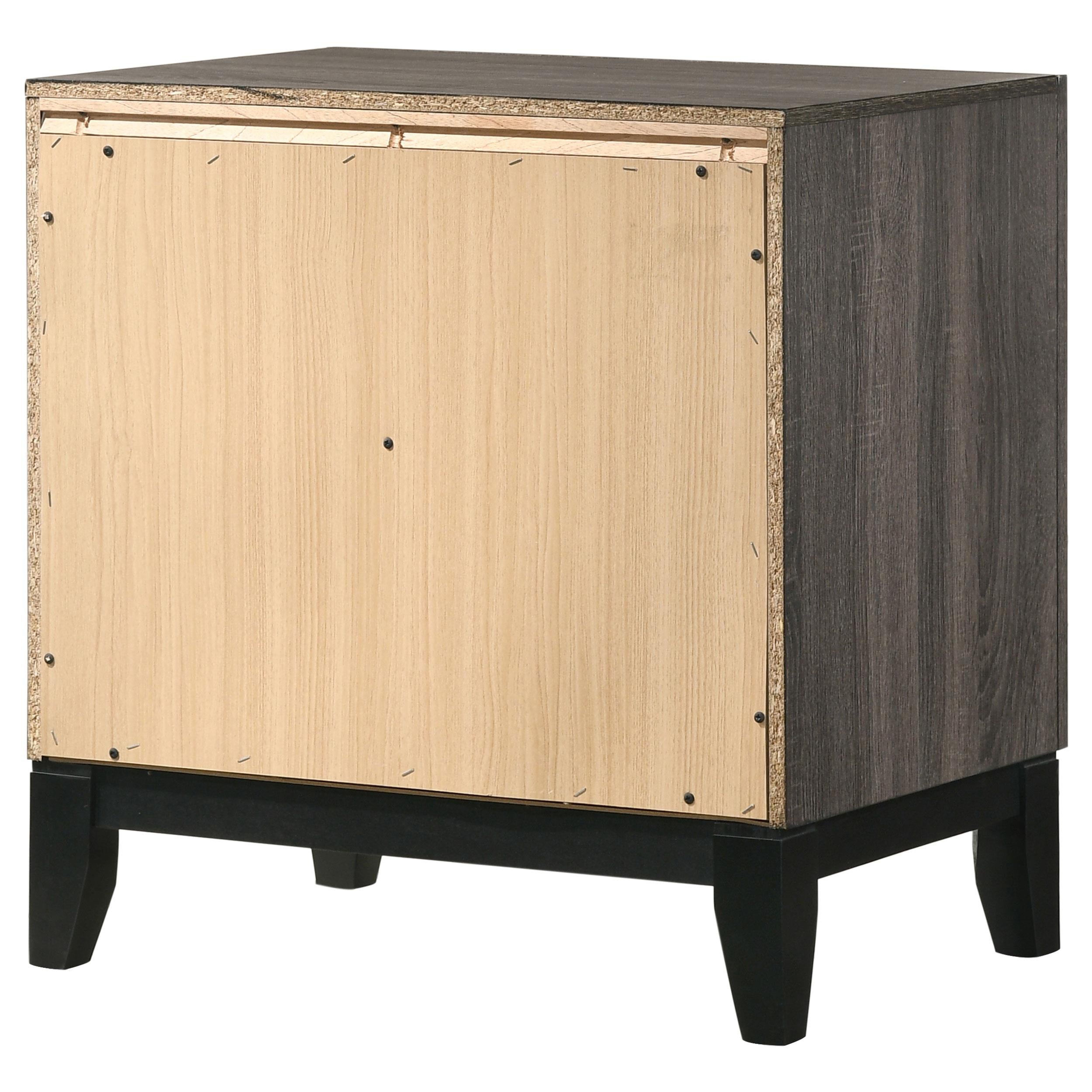 Diamond Modern Furniture COA Watson 2-Drawer Nightstand 212422 IMAGE 6