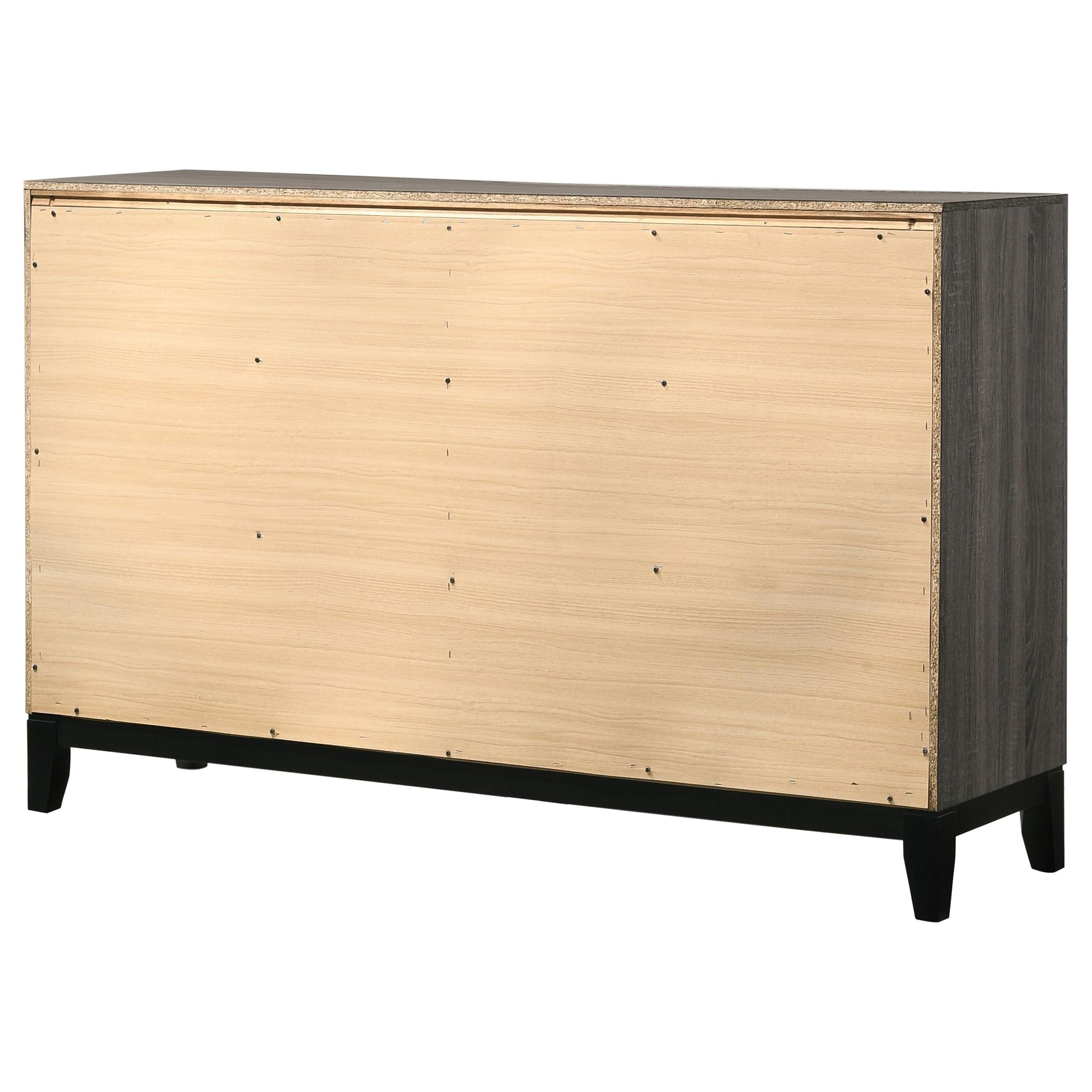 Diamond Modern Furniture COA Watson 6-Drawer Dresser 212423 IMAGE 7