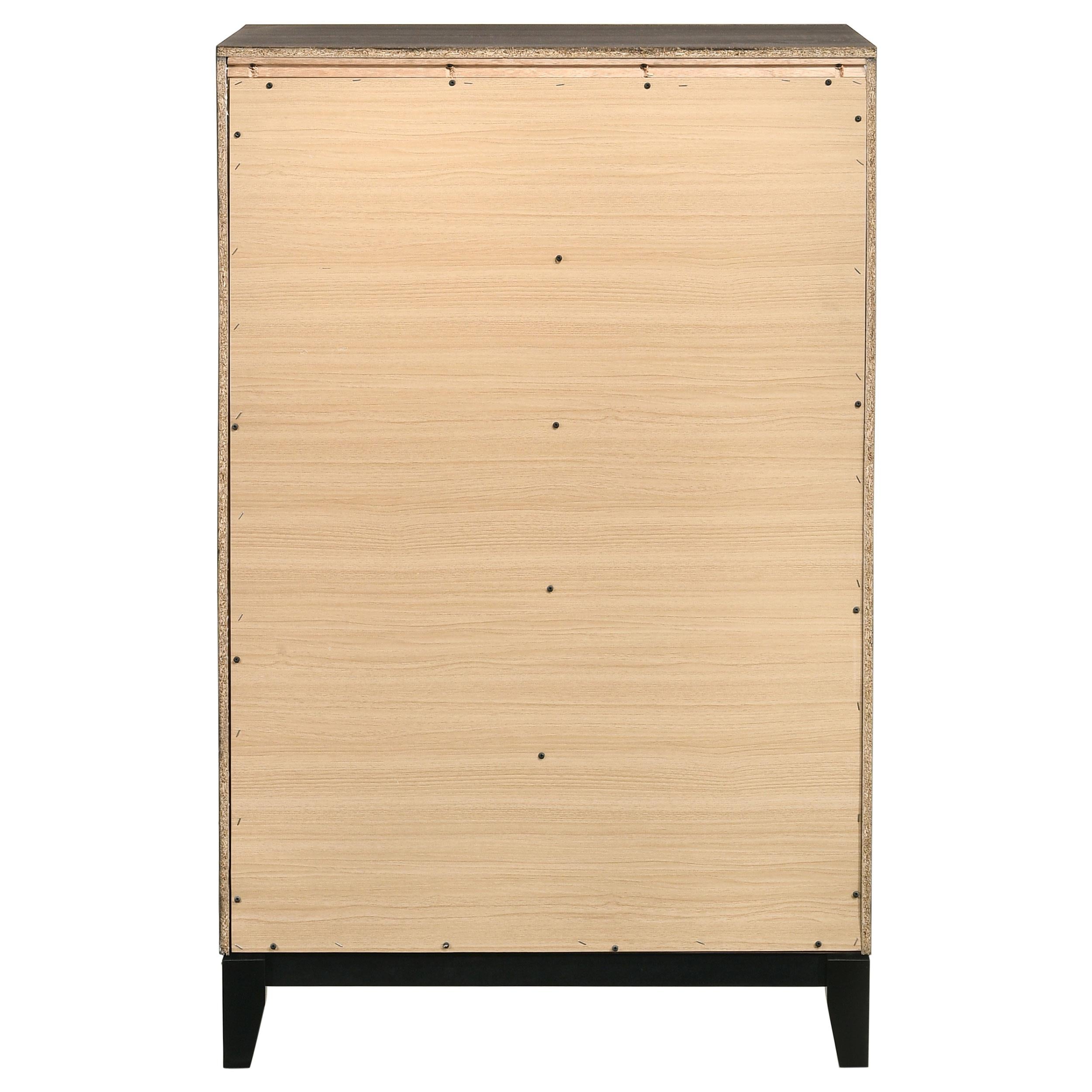 Diamond Modern Furniture COA Watson 5-Drawer Chest 212425 IMAGE 6