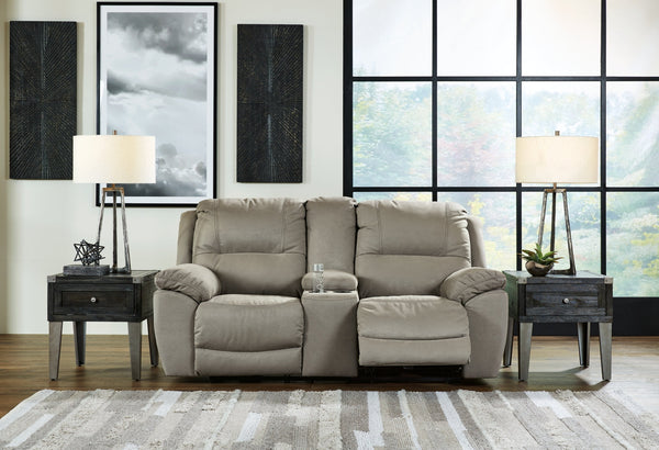 Next-Gen Gaucho DBL Rec Loveseat w/Console