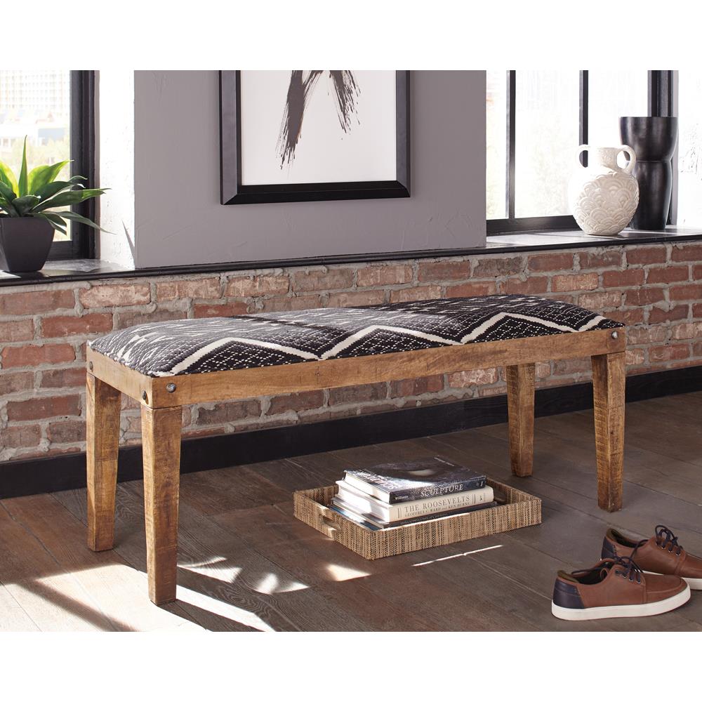 Diamond Modern Furniture COA Lamont Bench 910177 IMAGE 5