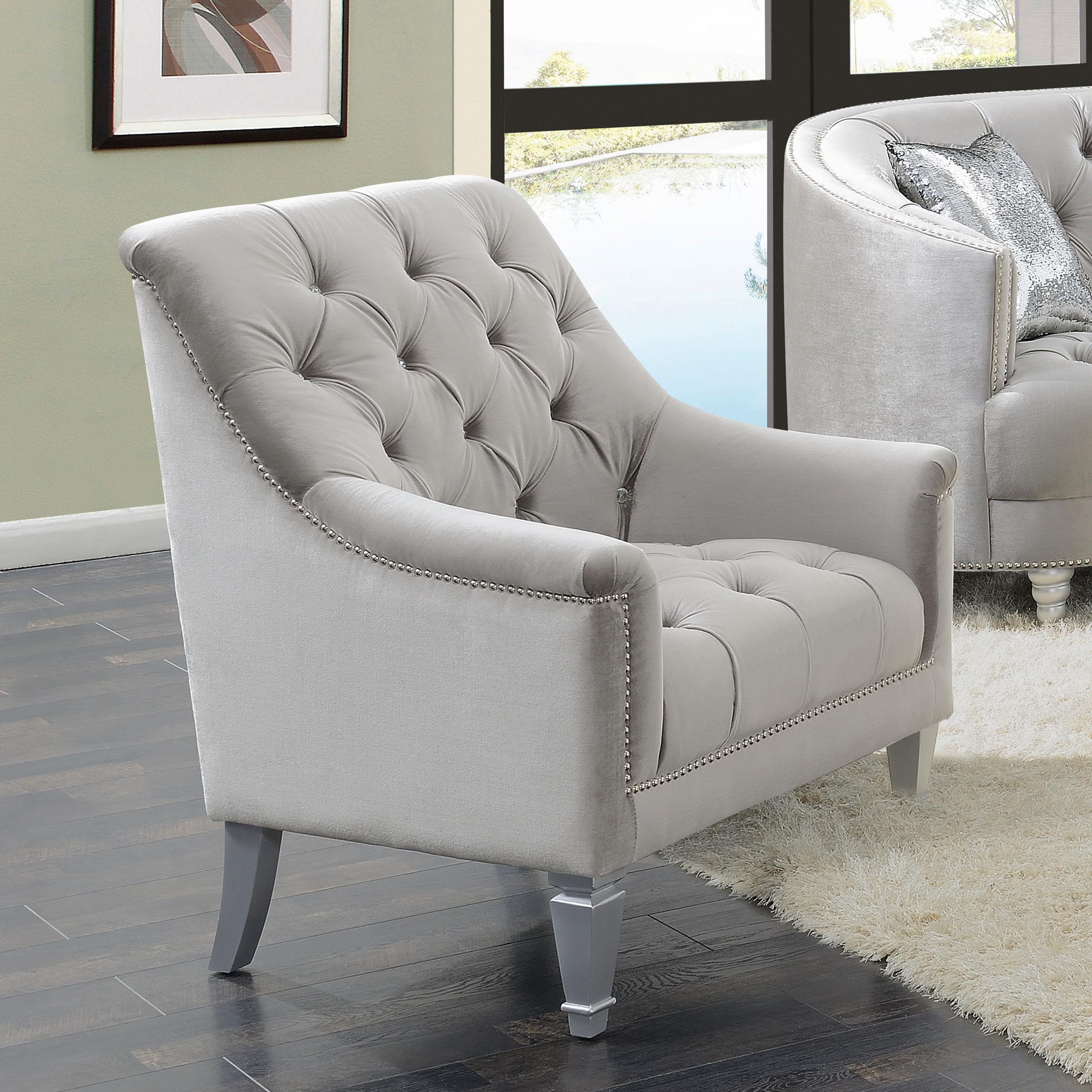 Diamond Modern Furniture COA Avonlea Stationary Fabric Chair 508463 IMAGE 9