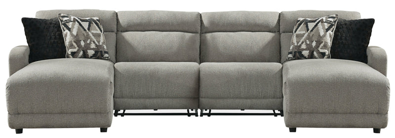 3-Piece Power Reclining Sectional with Chaise
