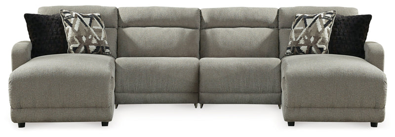 3-Piece Power Reclining Sectional with Chaise