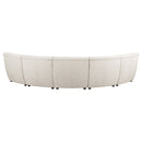 Charlotte  Upholstered Modular Sectional Sofa Ivory